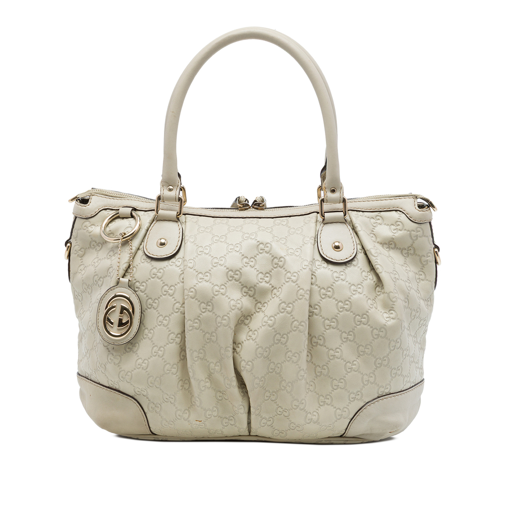 Pre-Loved Gucci Guccissima Sukey Satchel